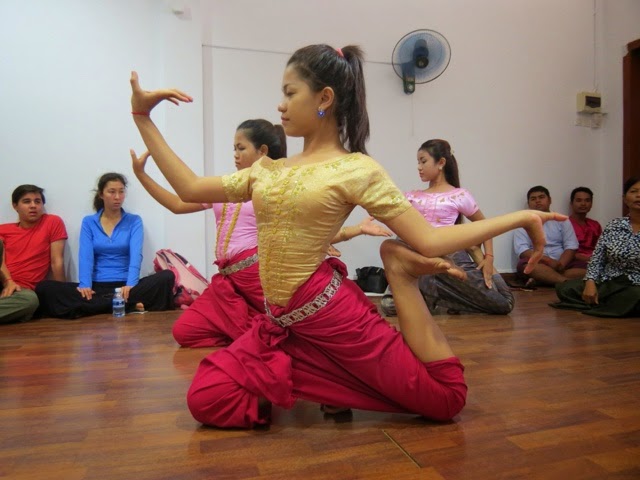 Performers from Cambodian Living Arts